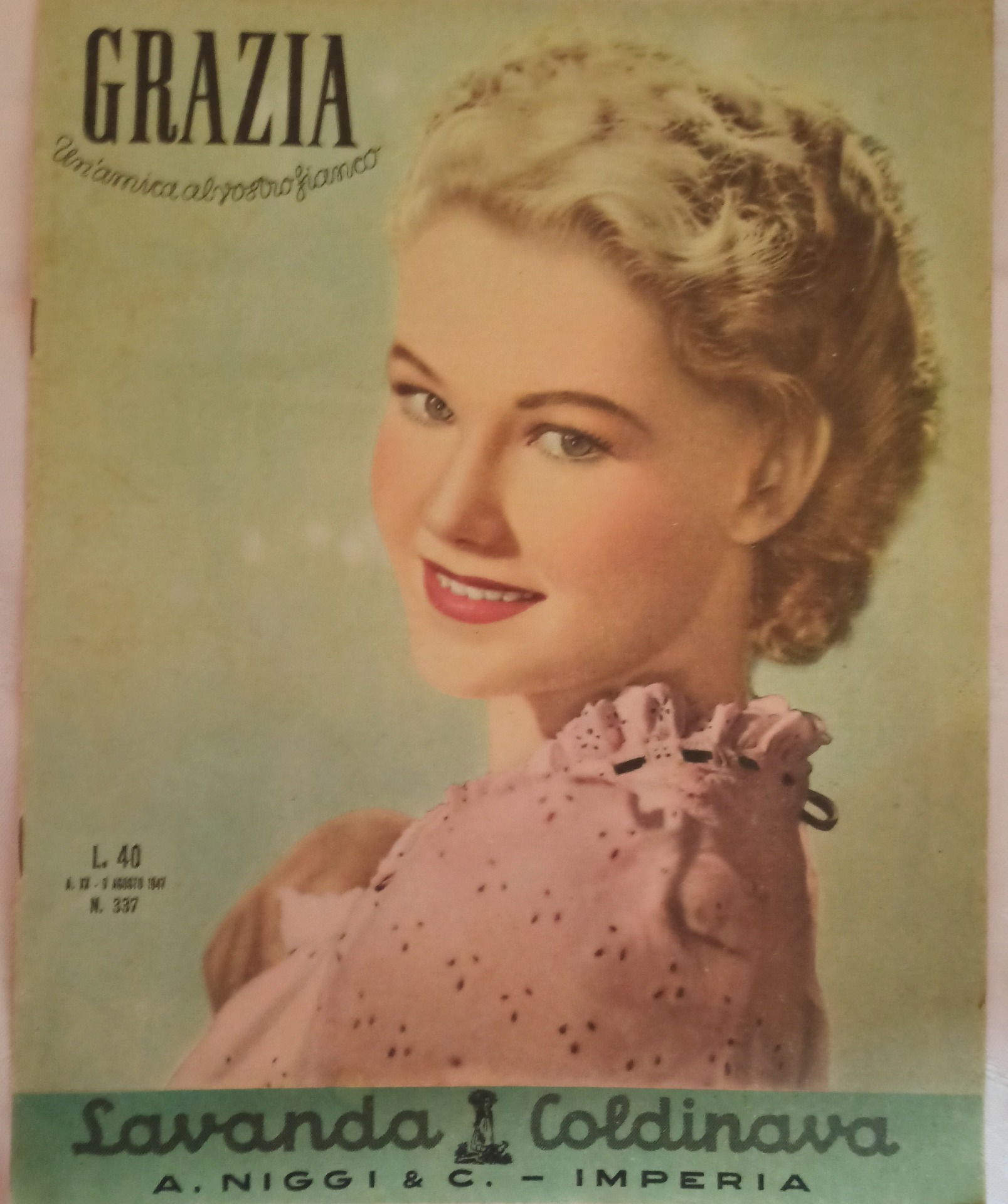 Rivista Grazia Agosto 1947